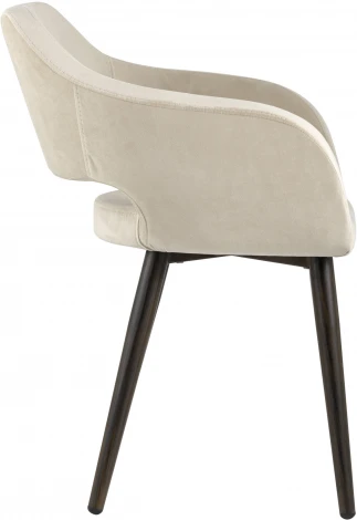 Стул полубарный Stool Group Саймон велюр бежевый УТ000025179