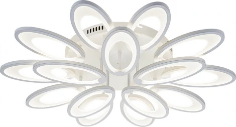 Потолочная люстра Escada Ecla 10229/SG LED*190W White (ночной режим, 220V, пульт управления)