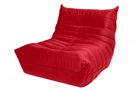 Диван Dreambag Маршмеллоу Красный 1 секция 7313400