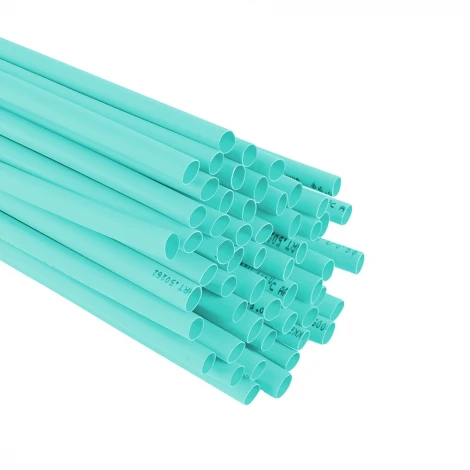 Трубка термоусадочная 6,0/3,0 мм длина 100 см. (зеленый) Stekker 50259