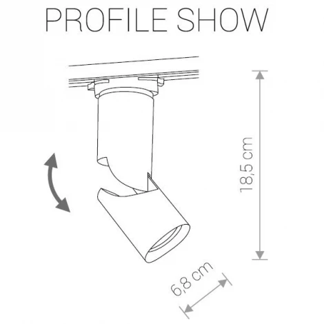 Трековый светильник Nowodvorski Profile Show 9424 (LED, 220V)