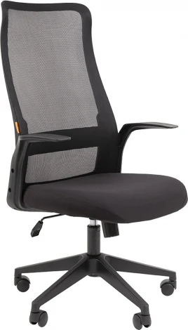 Компьютерное кресло CHAIRMAN 573 (Пластик,Ткань,Сетка/Черный)
