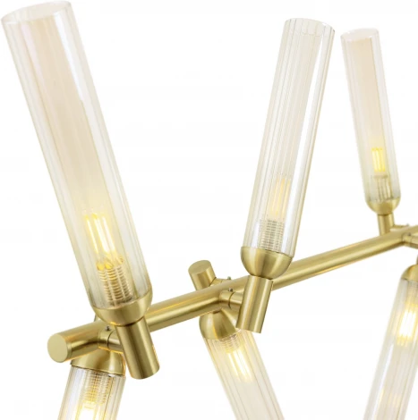 Потолочная люстра на штанге Freya Borgy FR5379PL-12G (220V)