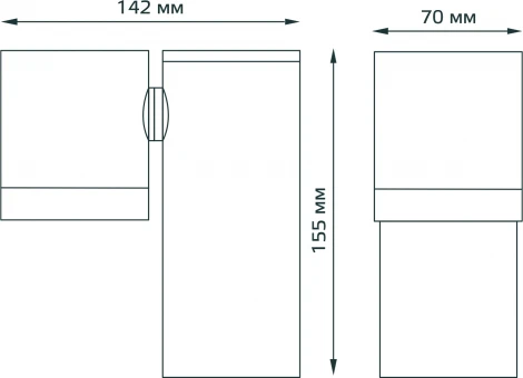 Архитектурная подсветка Gauss Sonata GD151 (220V, IP54)