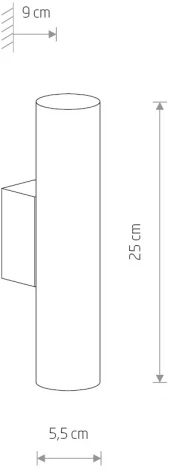 Бра Nowodvorski Eye wall 8073 (220V, круглые)