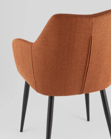 Стул обеденный Katys терракот елочка Stool Group УТ000042062