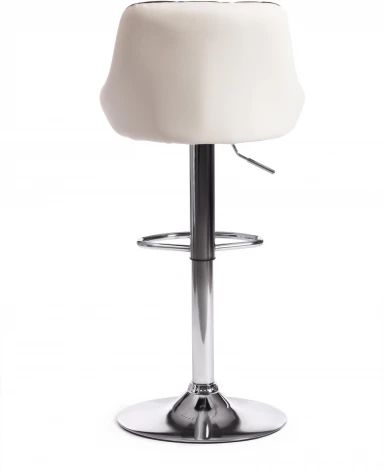 Стул барный MESSY (mod. KY704C) / 1 шт. в упаковке (Металл,Экокожа /Черный,Белый,Хром)