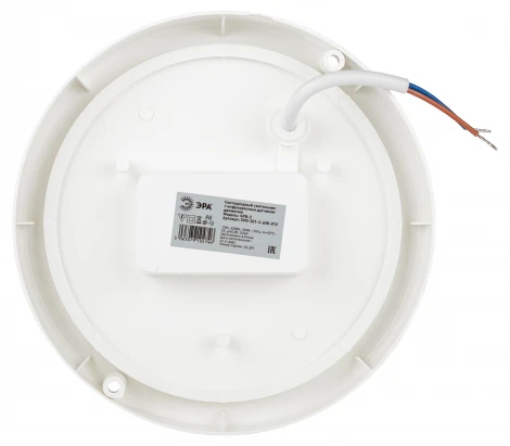 Потолочный светильник светодиодный с ИК датчиком движения ЭРА SPB-2 SPB-201-3-65K-012