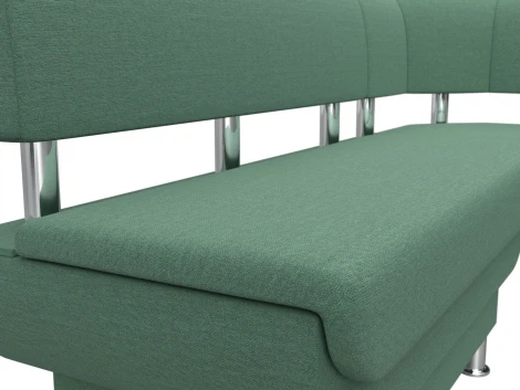 Диван кухонный угловой Альфа правый угол Лига Диванов (Рогожка) арт.123814