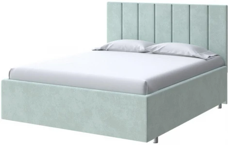 PROxSON Кровать Modern Large (Ткань: Велюр Casa Мятный) 80x200