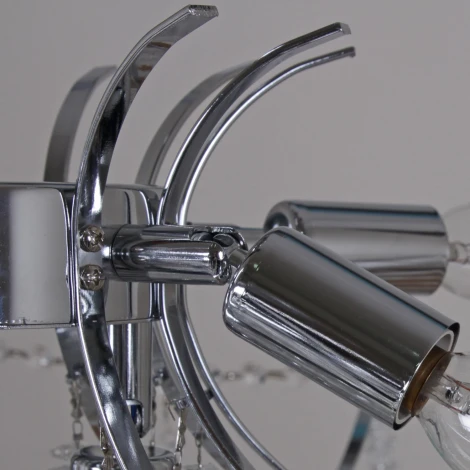 Подвесная люстра хрустальная Reluce 06760-0.4-800 MX CH