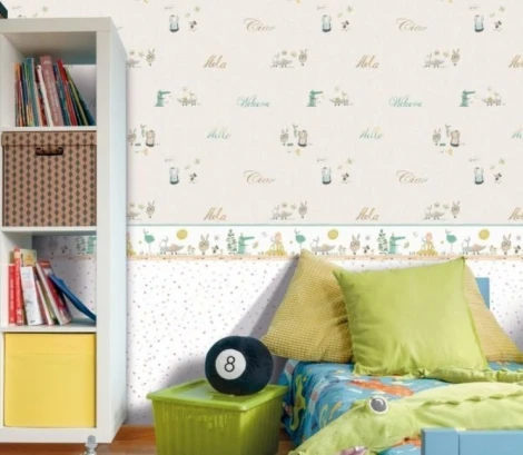 Обои бумажные ICH Oh LaLa 3353-1 10,05 x 0,53 м