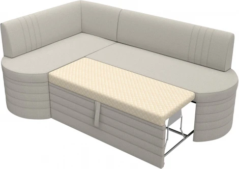 Диван кухонный угловой Токио левый угол Лига Диванов (Рогожка) арт.122530L