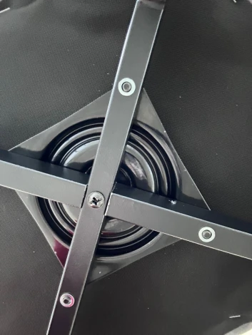 Стул CASA, 360 град. поворот. B22 Серый, велюр / черный каркас, М-City