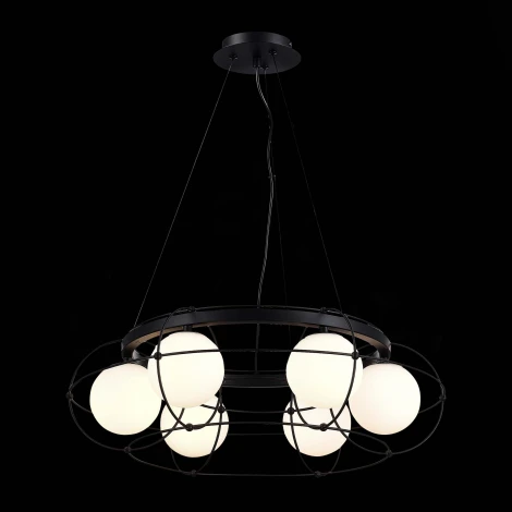 Подвесная люстра Beata SL1189.403.06 ST Luce (220V, на тросе, шарики)