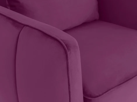 Кресло Amsterdam ОГОГО (арт.342710), (Ткань/Фиолетовый)