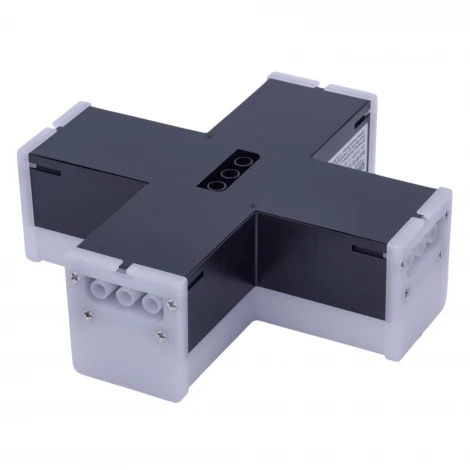 Светильник светодиодный X-образный 6500K Uniel ULO-N11X-12W/6500K IP40 BLACK