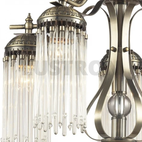 Потолочная люстра N-Light 663 663-05-52 antique brass