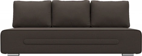 Диван прямой Приам (Коричневый/Рогожка) Лига Диванов арт.122733