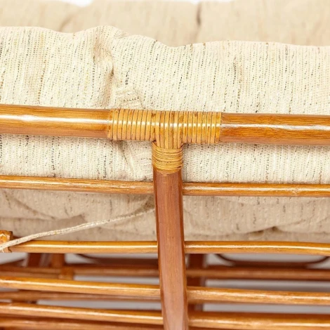 Кресло "MAMASAN" 23/02 W /с подушкой/ Cognac (коньяк) Tetchair MAMASAN 5774