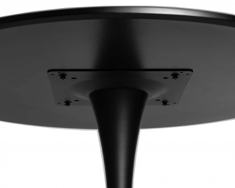 Стол обеденный MIA (черная столешница, черное основание) Dobrin 219TD-LMZL MIA, цвет столешницы черный, основания черный