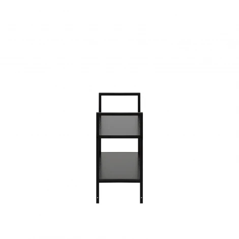 Стеллаж Leset Стилвуд 22 широкий, 2 полки 4687207095785 Металл, Черный