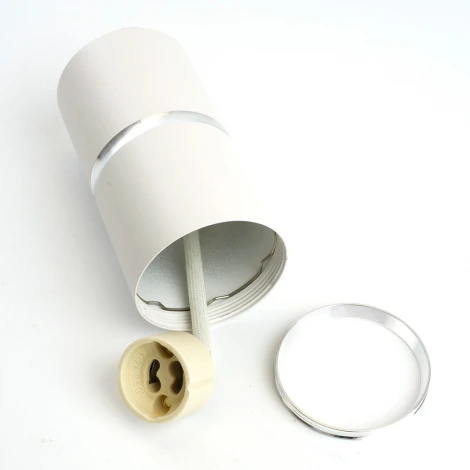 Светильник потолочный Feron ML186 Barrel ZEN 48640 MR16 GU10 35W белый, хром (220V, круглые)