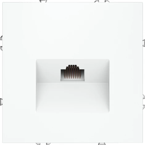 Розетка Ethernet RJ-45 (белый матовый) Voltum S70 VLS060102