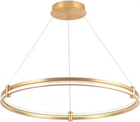 Подвесной светильник 4006/05/01PL Stilfort (регулировка яркости, LED, 220V, пульт управления, на тросе, кольцо)