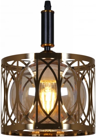 Подвесной светильник Reluce 06018-0.9-03 BK (GAB) (220V, на проводе, шар)