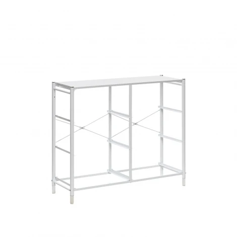 Комод Leset Нирита/Хайди, 6 ящиков, Белый (Сталь,Экокожа/Белый) арт.2500000209734