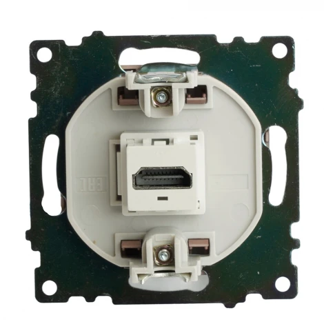 Розетка HDMI (шоколад) Stekker Катрин 50064