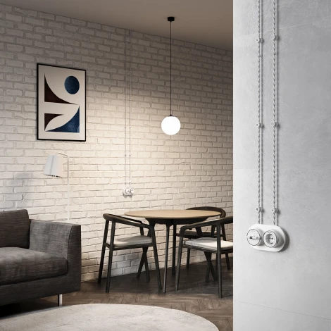 Комплект изоляторов 100 шт. (белый матовый) Werkel W6433401 (a064919)