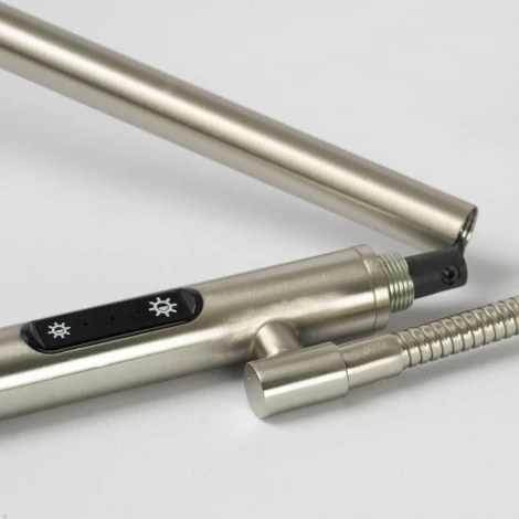 Торшер для чтения Lussole Carmel LSP-0903 (регулировка яркости, LED, 220V, сенсорный выключатель, круглые, IP21)