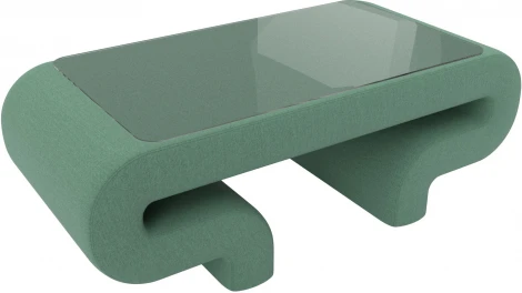 Стол Волна (Зеленый/Рогожка) Лига Диванов арт.125375