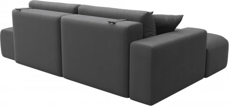 Диван угловой Лига-036 НПБ Модерн левый угол Лига Диванов (Замша) арт.127781L