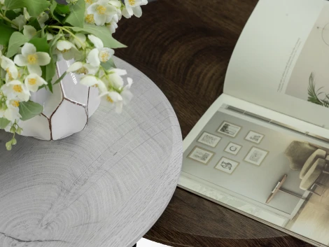 Стол журнальный BeautyStyle 2 дуб дымчатый/венге от фабрики Mebelik