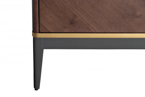 151SV-10003 Тумба под ТВ 4-х дверная шпон 200*58*40см Garda Decor