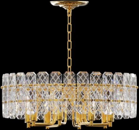 Подвесная люстра хрустальная Rivoli Sylvia 1049-308