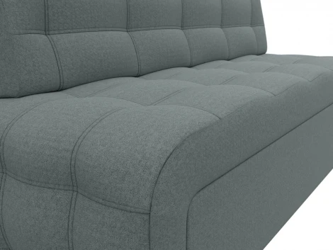 Диван кухонный прямой Люксор (Серый/Рогожка) Лига Диванов арт.125822