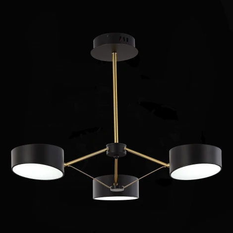 Потолочная люстра на штанге Valle SLE6005-402-03 Evoluce (LED, 220V, пульт управления)