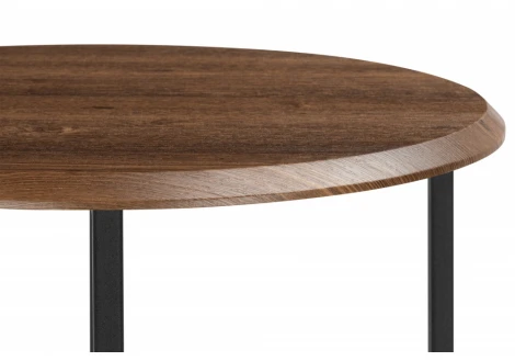 Журнальный стол Notta Грейс орех кантри / черный