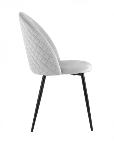 Стул Stool Group Lilly велюр серебристый 4 шт. УТ000040714