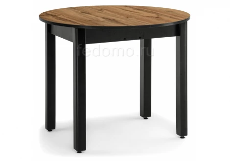 Стол Woodville Шен черный / дуб вотан 471765