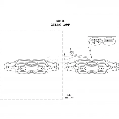 Потолочный светильник F-Promo Ledolution 2286-8C