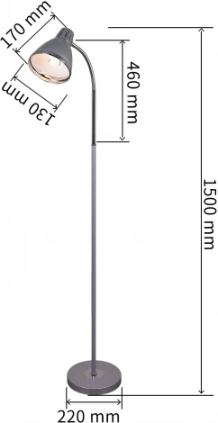 Торшер Reluce 13018-0.6-01 SL (220V)