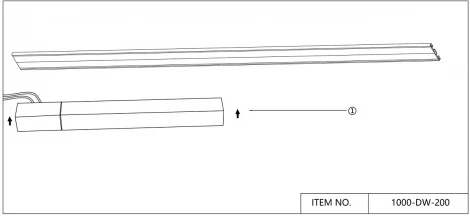 Драйвер 200W для магнитного шинопровода Favourite Unika 1000-DW-200