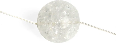 Светодиодная гирлянда Feron CL565 48612 линейная Лед шарики, статичная 3м + 0.3м мультиколор с питанием от батареек, прозрачный шнур