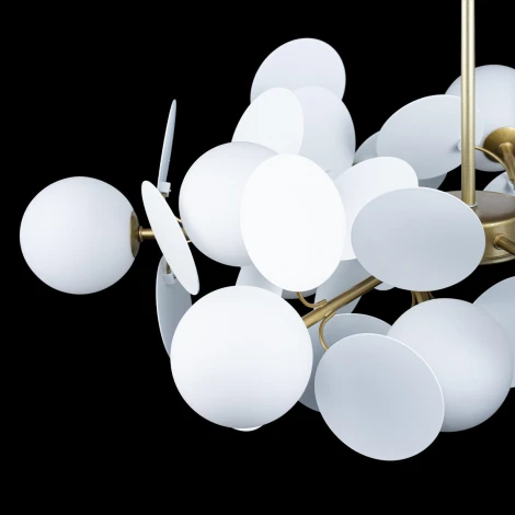 Потолочная люстра на штанге Loft IT Matisse 10008/12 white (220V, шарики)