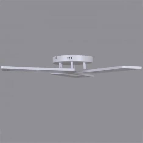 Потолочная люстра светодиодная на штанге с пультом с регулировкой цветовой температуры, яркости и ночным режимом Reluce 03629-0.3-03D WH